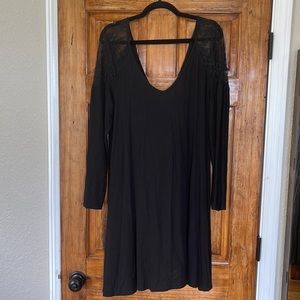 Black long sleeve American eagle dress sz XXL